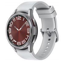 Samsung Galaxy Watch6 Classic silver 47mm LTE Hybrid Eco-Leather Band silver